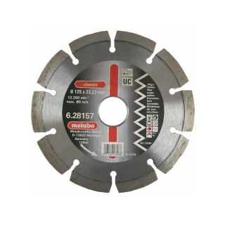 Diamantový kotouč Metabo, 125x22,23 mm