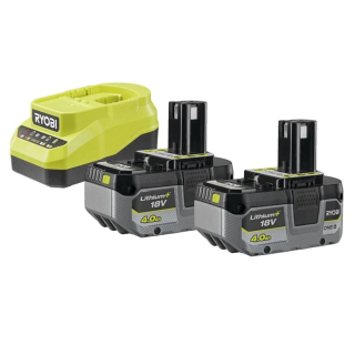 Aku set 2×4,0 Ah - Ryobi RC18120A-240X, 18V